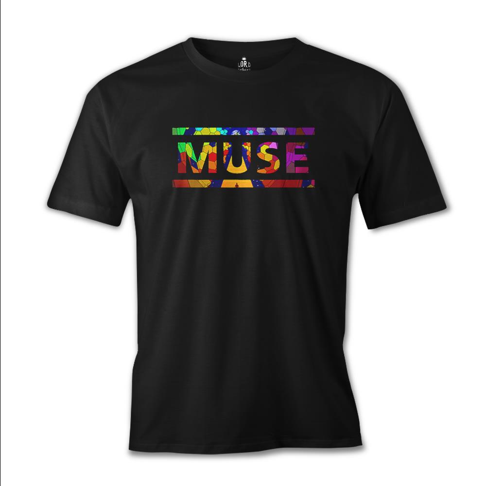 Muse - Cover Logo Siyah Erkek Tshirt