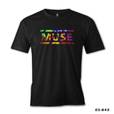 Muse - Cover Logo Siyah Erkek Tshirt