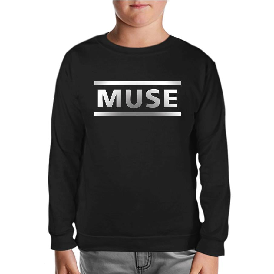 Muse - Logo Black Kids Sweatshirt