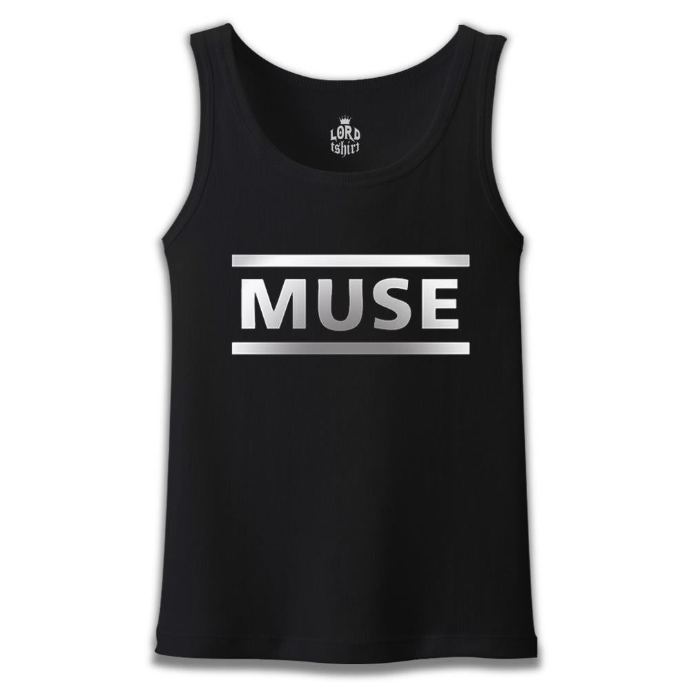 Muse - Logo Siyah Erkek Atlet