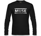 Muse - Logo Siyah Erkek Sweatshirt
