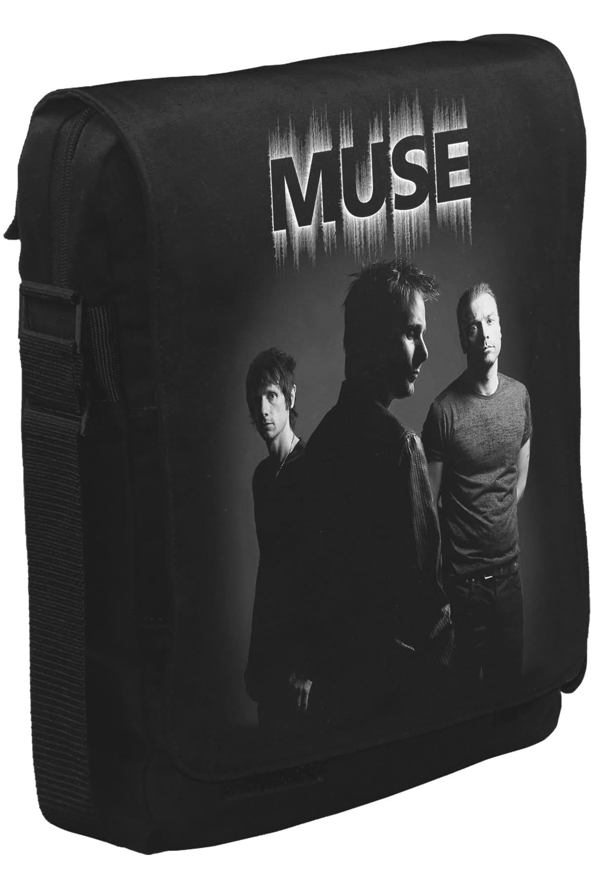 Muse - Some Unisex Siyah Postacı Çanta