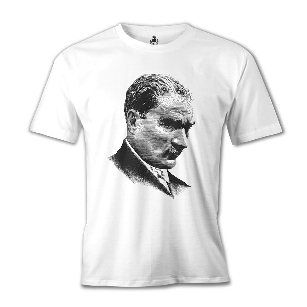 Mustafa Kemal Atatürk Beyaz Erkek Tshirt