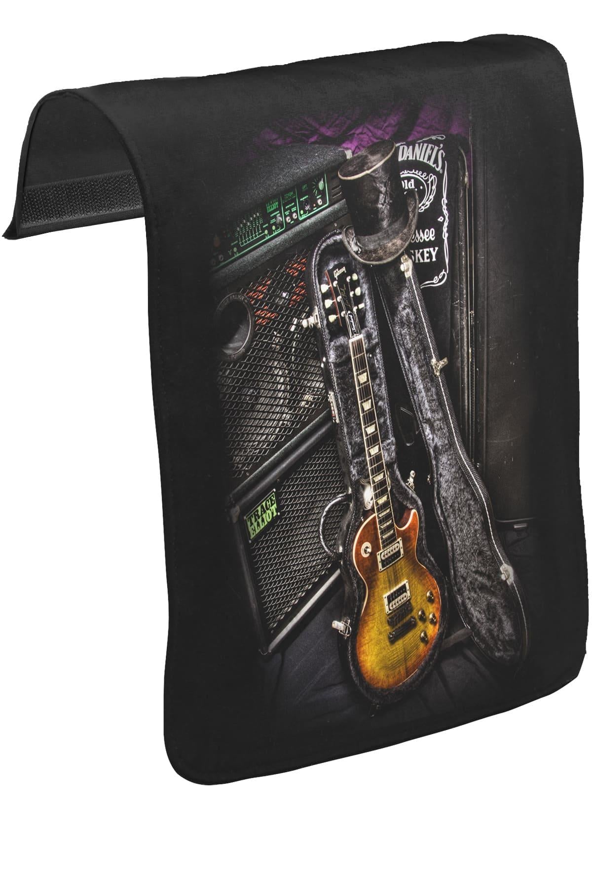 Müzik - Gitar Unisex Siyah Tak-Çıkar Postacı Çanta Kapağı CK-213