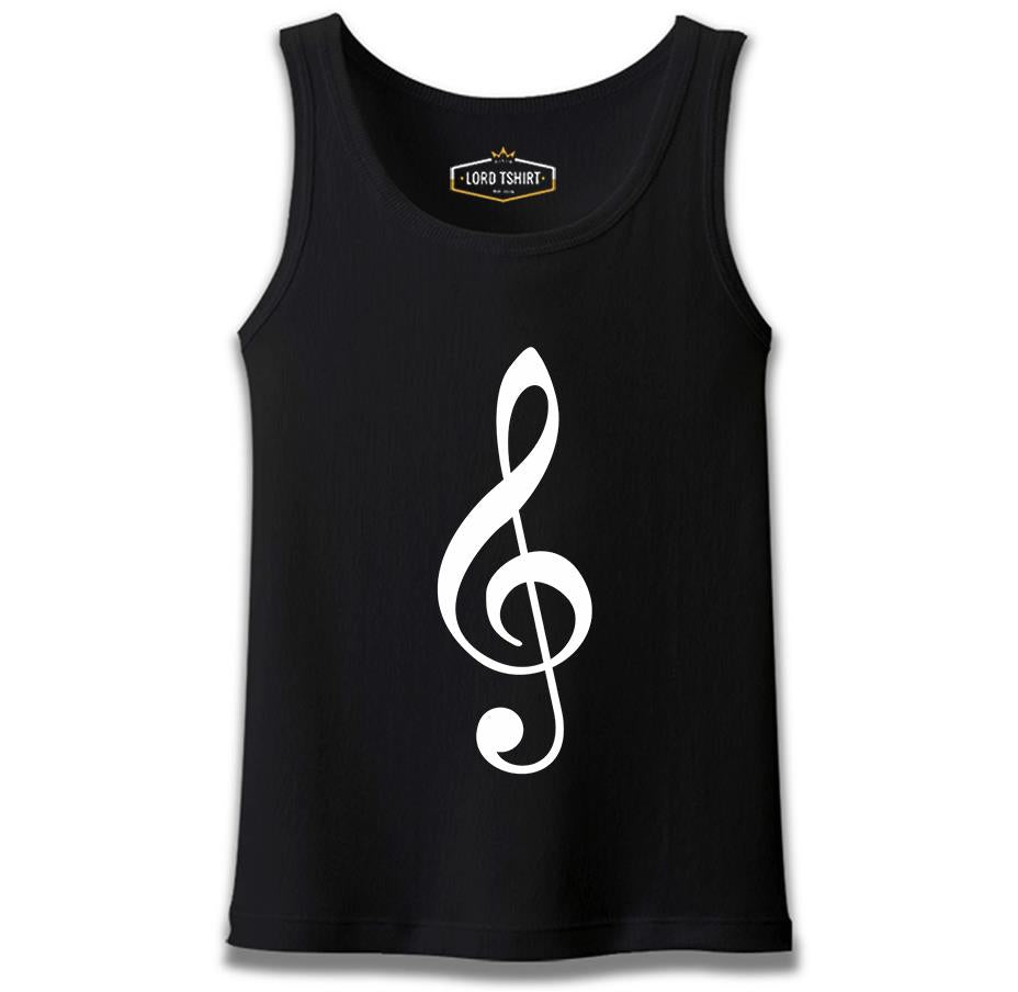 Müzik - Nota Siyah Erkek Atlet