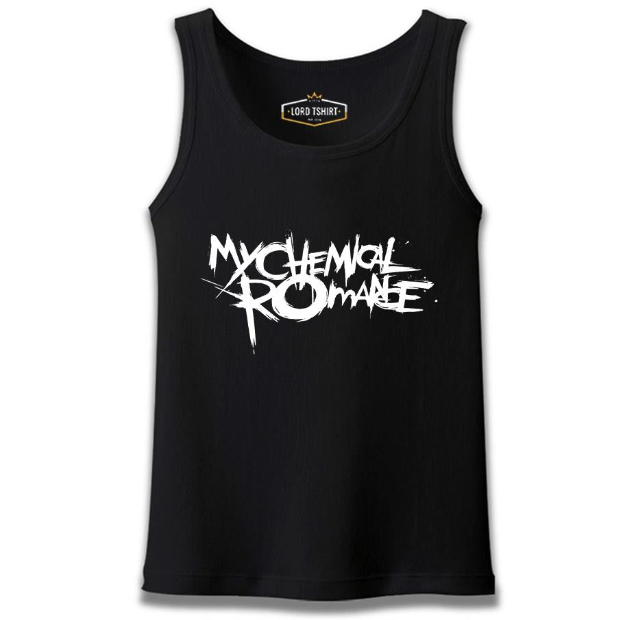 My Chemical Romance Siyah Erkek Atlet