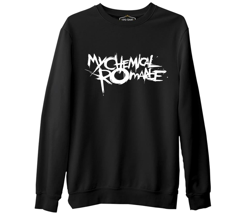 My Chemical Romance  Siyah Erkek Kalın Sweatshirt