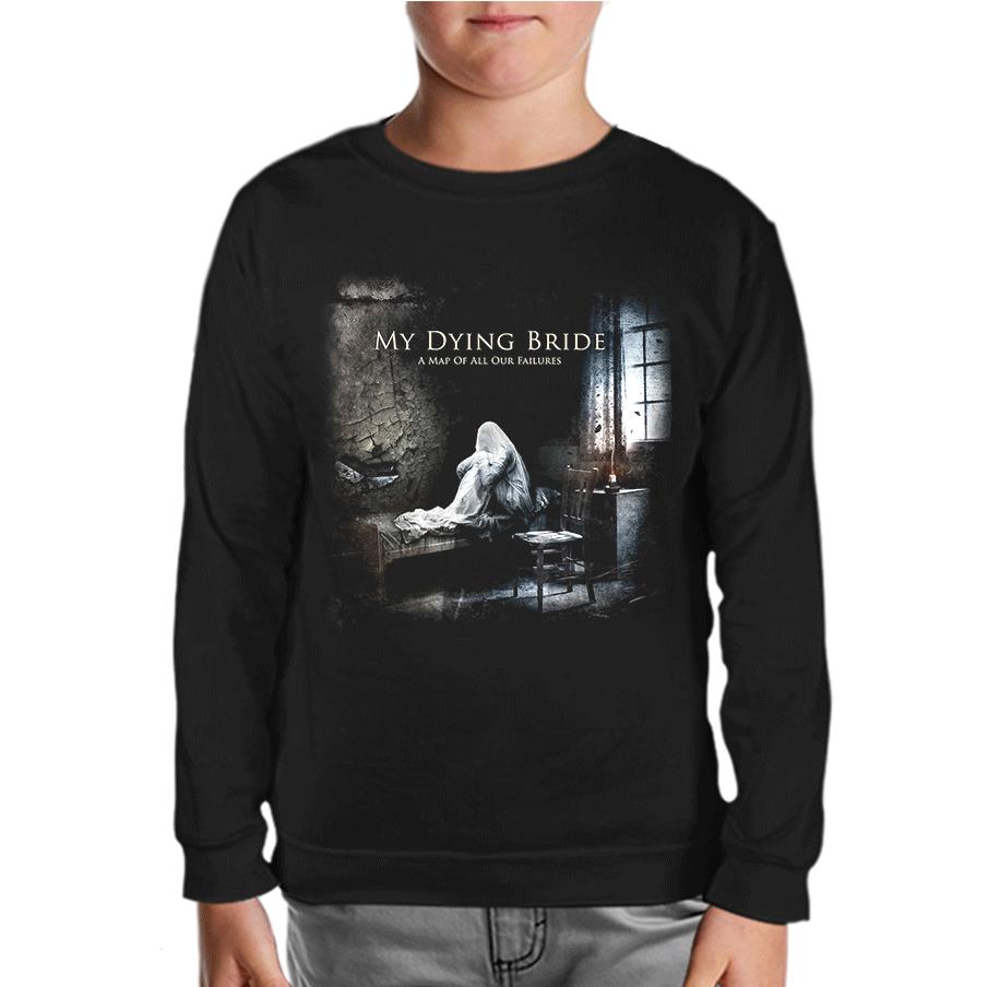 My Dying Bride - The Map Black Kids Sweatshirt