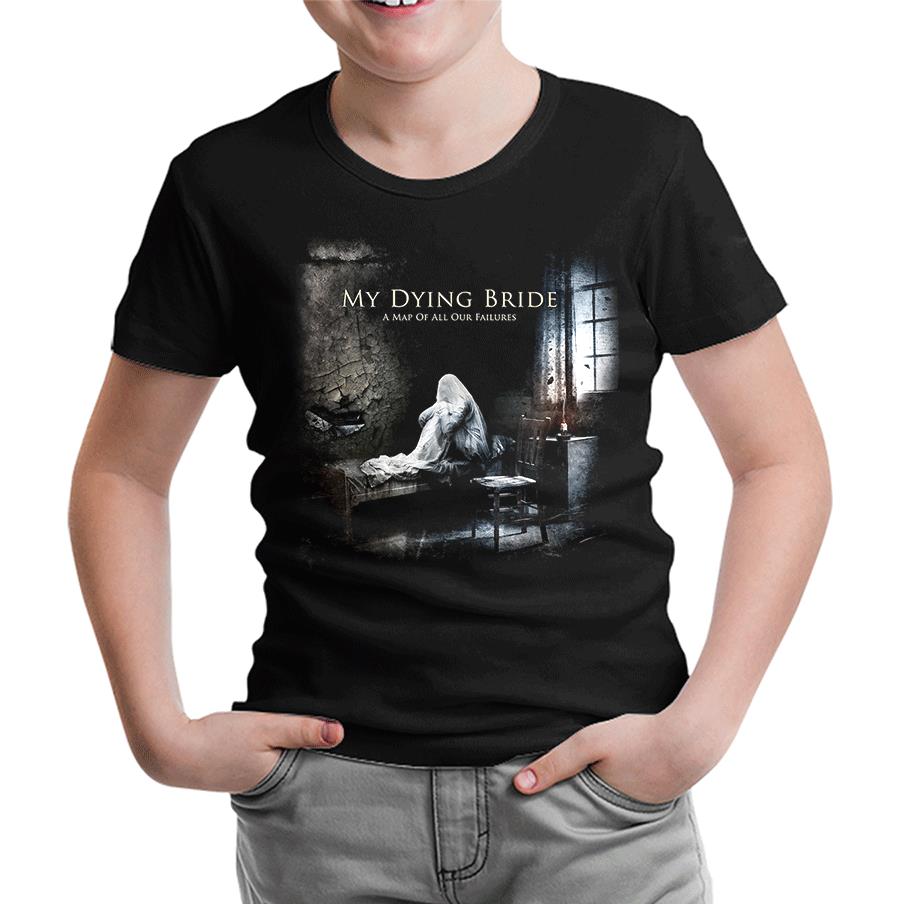 My Dying Bride - The Map Black Kids Tshirt