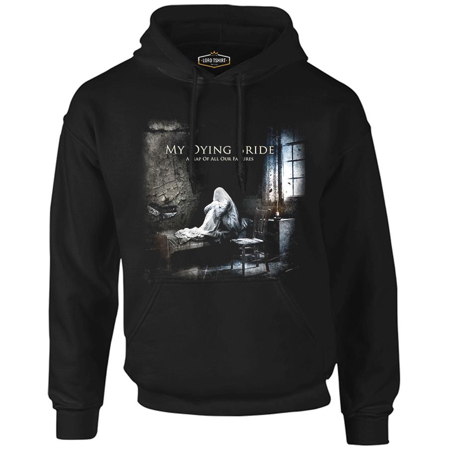 My Dying Bride - The Map Siyah Erkek Fermuarsız Kapşonlu