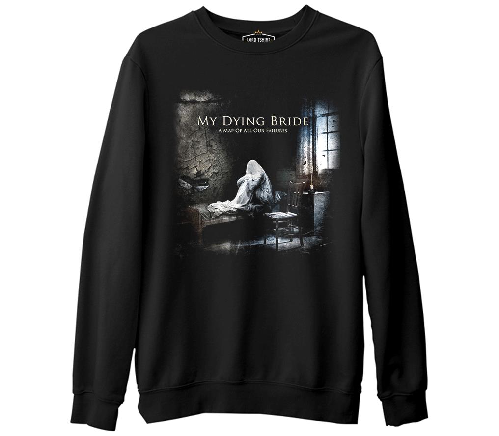 My Dying Bride - The Map Black Men's Thick Sweatshirt
