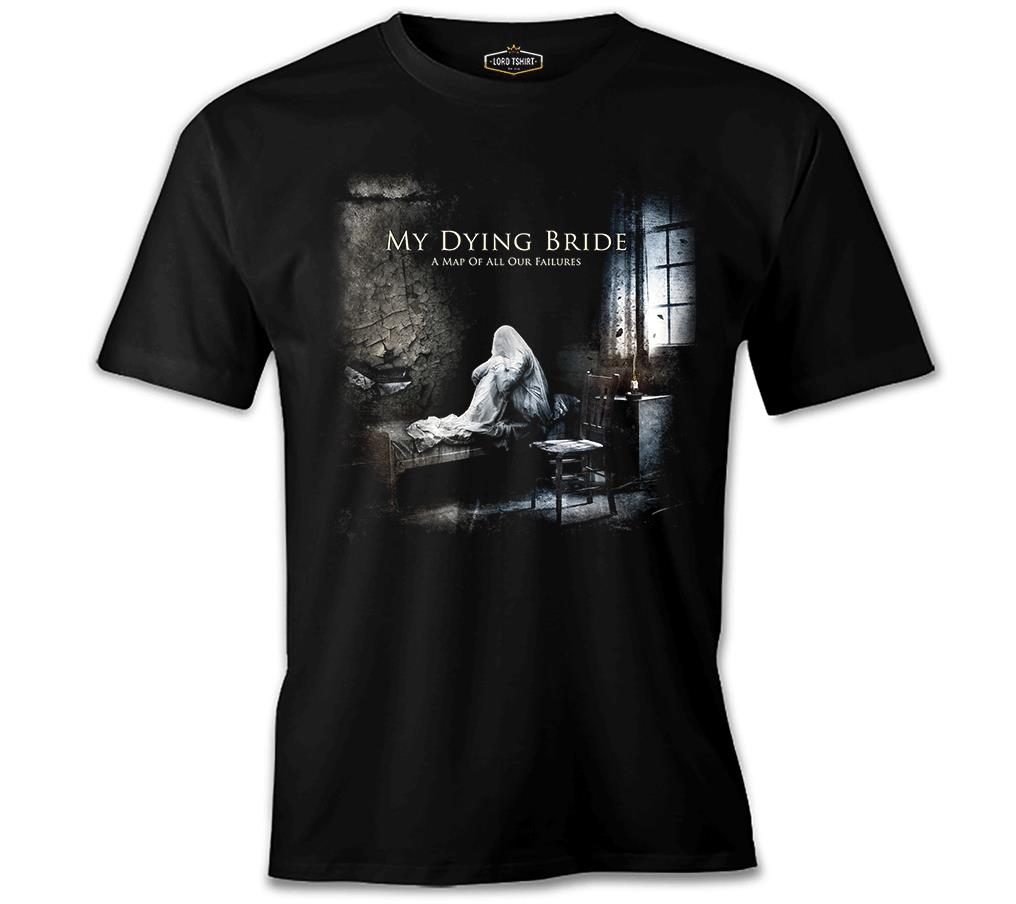 My Dying Bride - The Map Siyah Erkek Tshirt