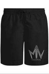 MyName - Logo Unisex Siyah Şort