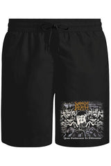 Napalm Death - From Enslavement Unisex Siyah Şort