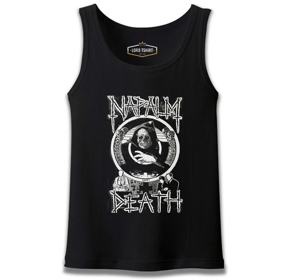 Napalm Death - Life? Siyah Erkek Atlet