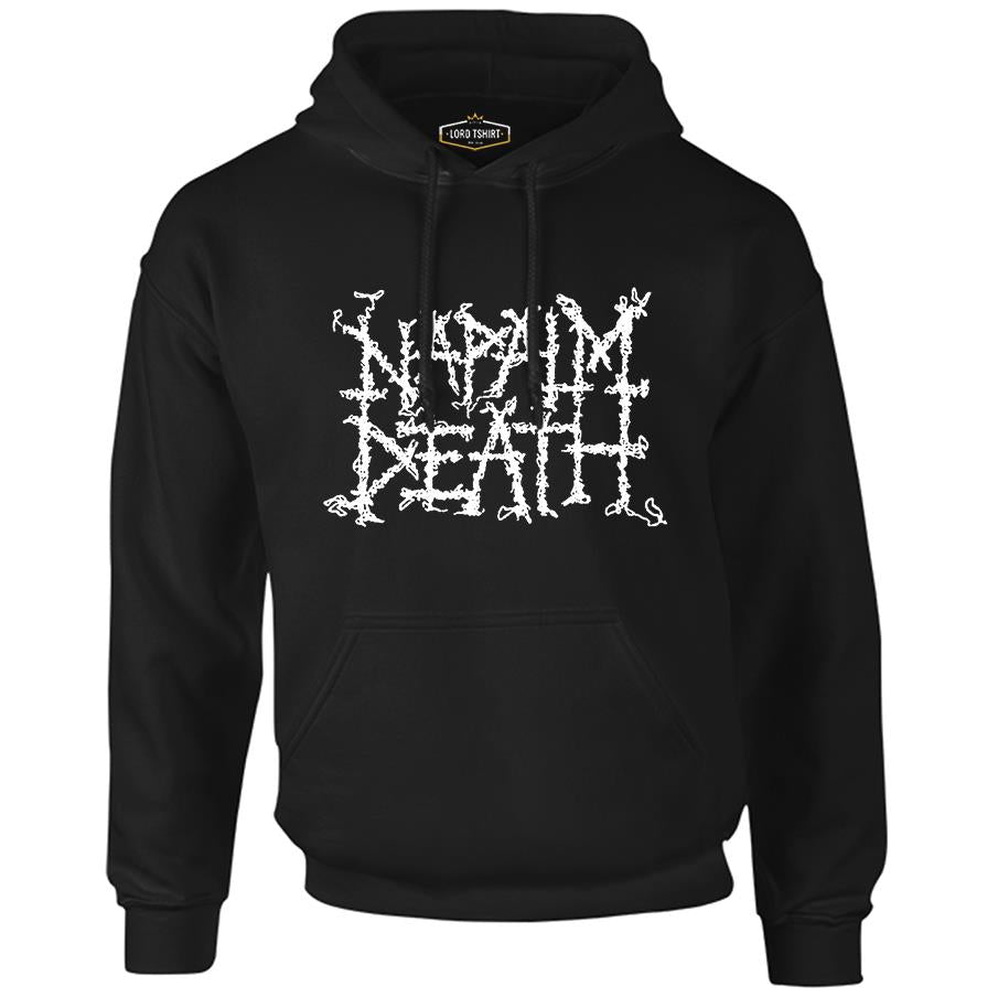 Napalm Death Black Men's Zipperless Hoodie