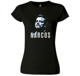 Narcos Siyah Kadın Tshirt