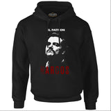 Narcos - El Patron Black Men's Zipperless Hoodie
