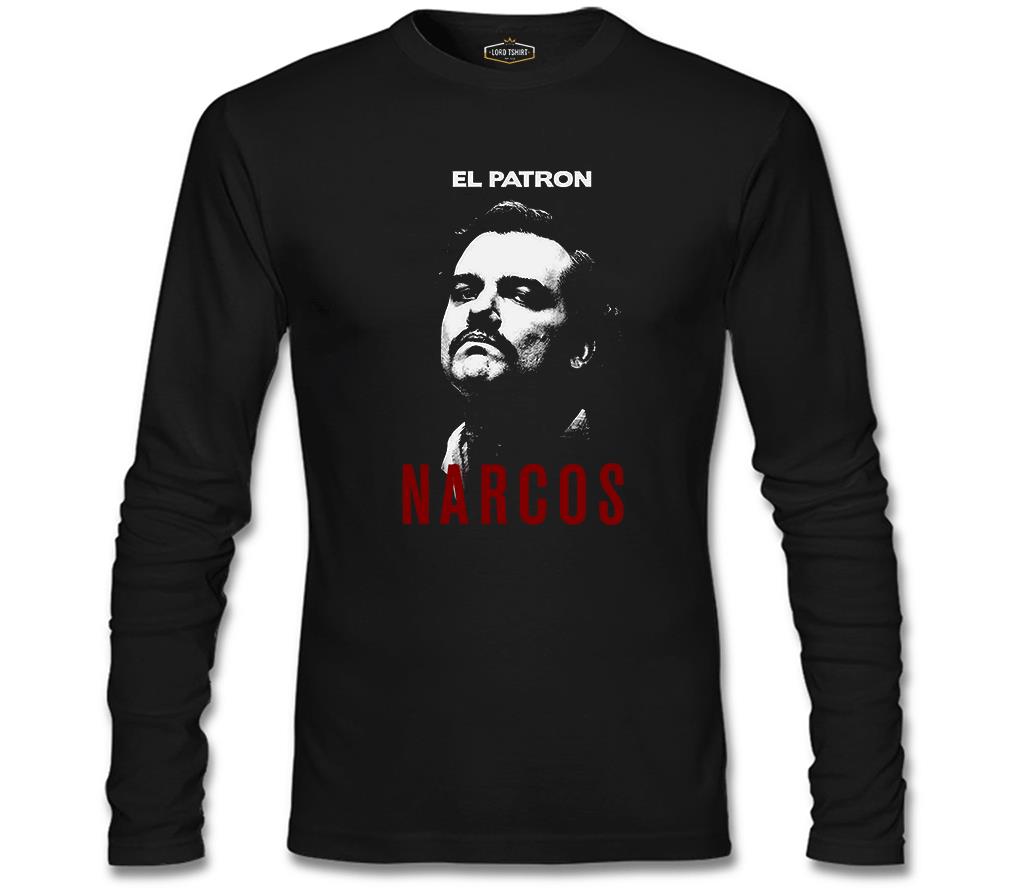 Narcos - El Patron Black Men's Sweatshirt
