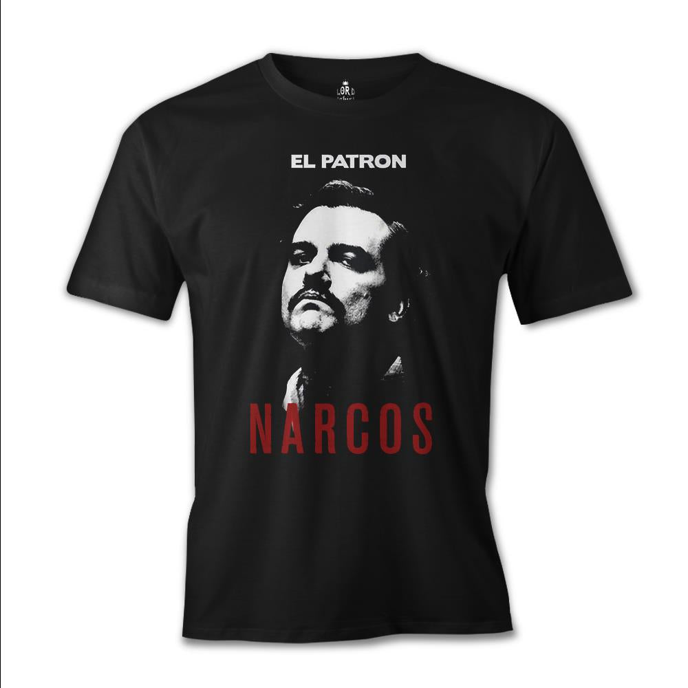 Narcos - El Patron Black Men's Tshirt