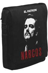 Narcos - El Patron Unisex Siyah Postacı Çanta