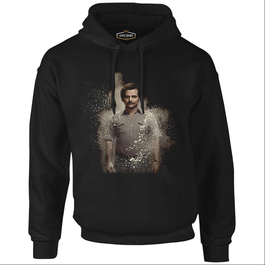 Narcos - Pablo Escobar Black Men's Zipperless Hoodie