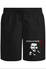 Narcos - Plata o Plomo II Unisex Siyah Şort