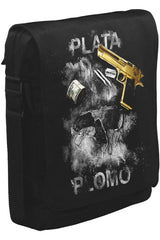 Narcos - Plata O Plomo Unisex Siyah Postacı Çanta