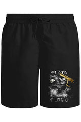 Narcos - Plata O Plomo Unisex Black Shorts 