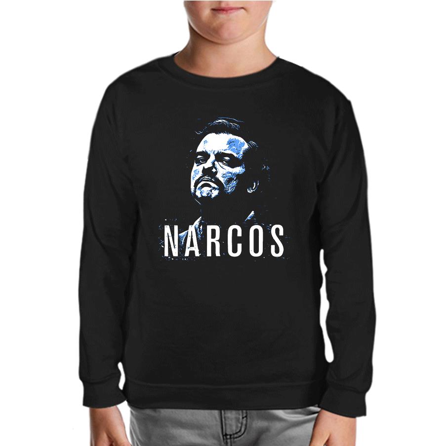 Narcos Black Kids Sweatshirt