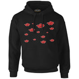 Naruto - Akatsuki Black Men's Zipperless Hoodie