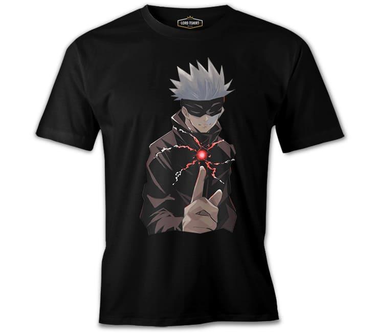 Naruto Gojo Saturo Black Men's Tshirt