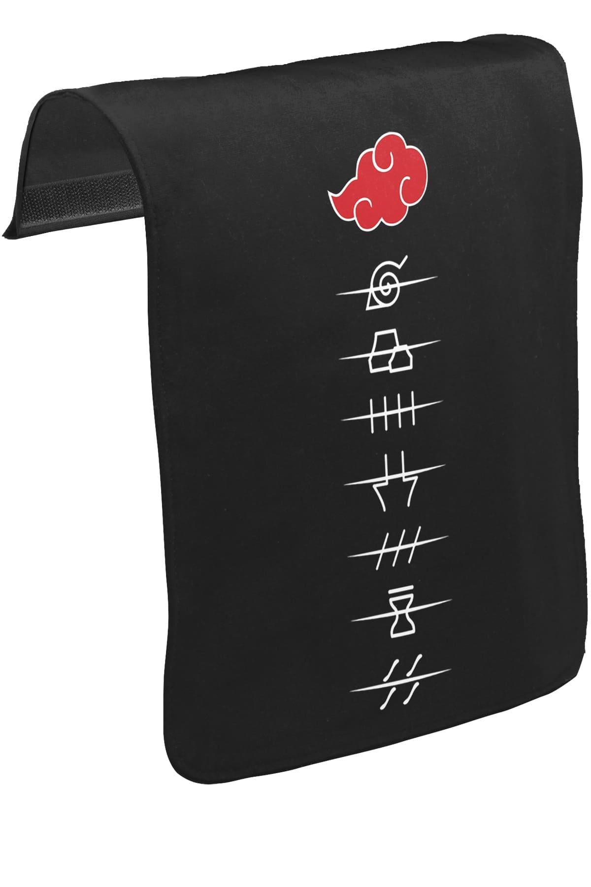 Naruto - Hidden Villages Akatsuki Unisex Black Removable Messenger Bag Cover CK-1649 