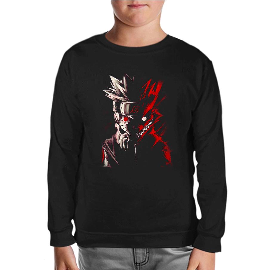Naruto - Storm Black Kids Sweatshirt