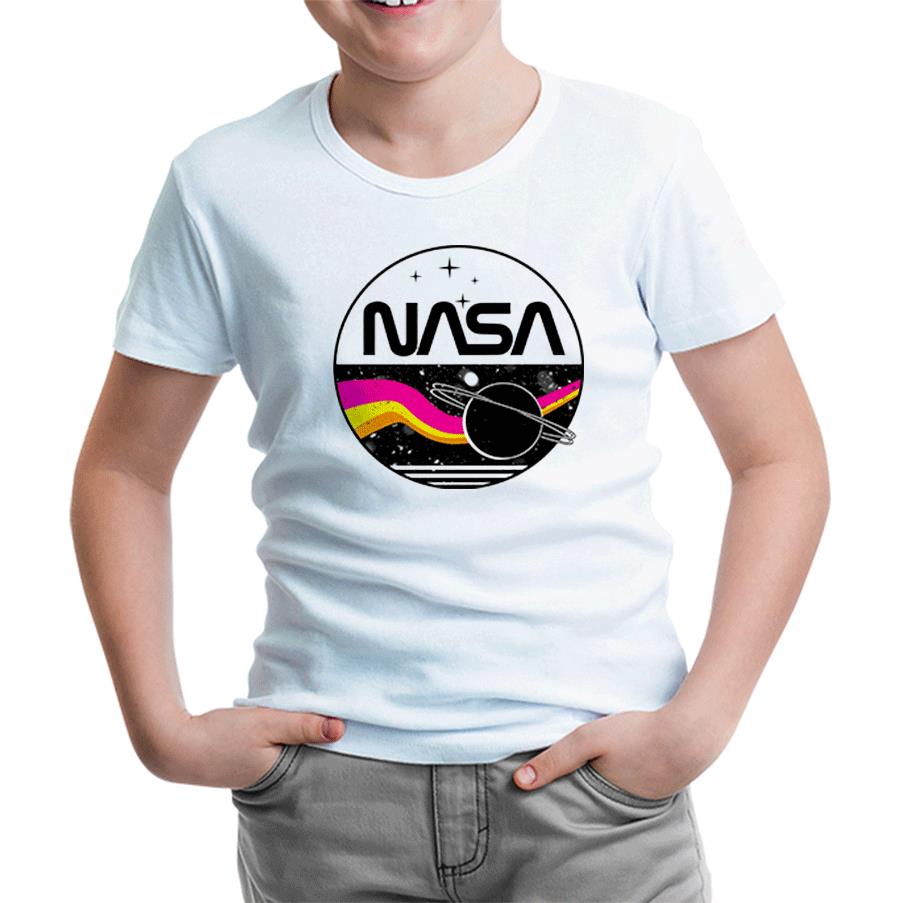 Nasa - Milky Way Beyaz Çocuk Tshirt