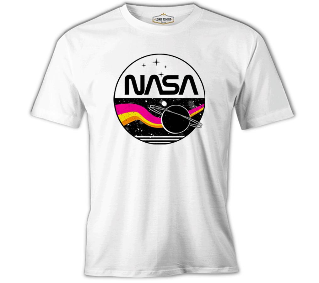Nasa - Milky Way Beyaz Erkek Tshirt