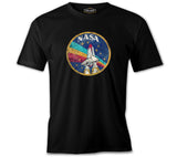 NASA - Rocket Black Men's Tshirt