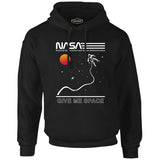 Nasa -Space Black Men's Zipperless Hoodie