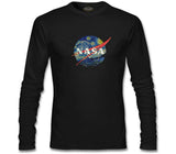 Nasa - Van Gogh Siyah Erkek Sweatshirt