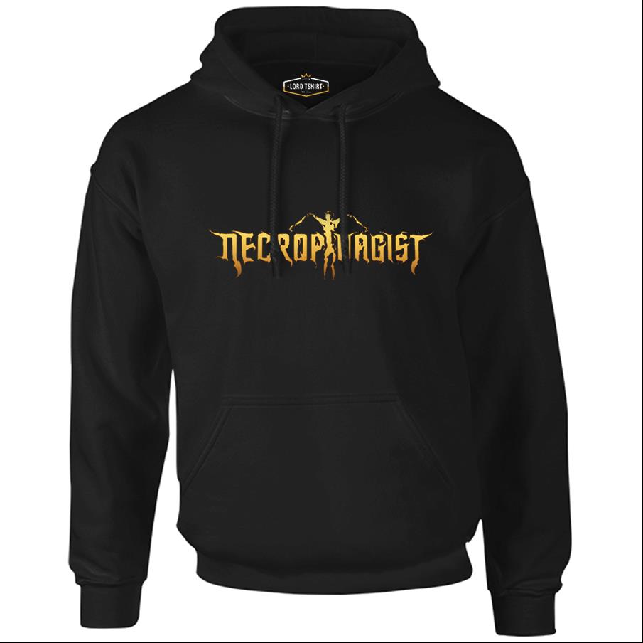 Necrophagist - Logo Black Men's Zipperless Hoodie