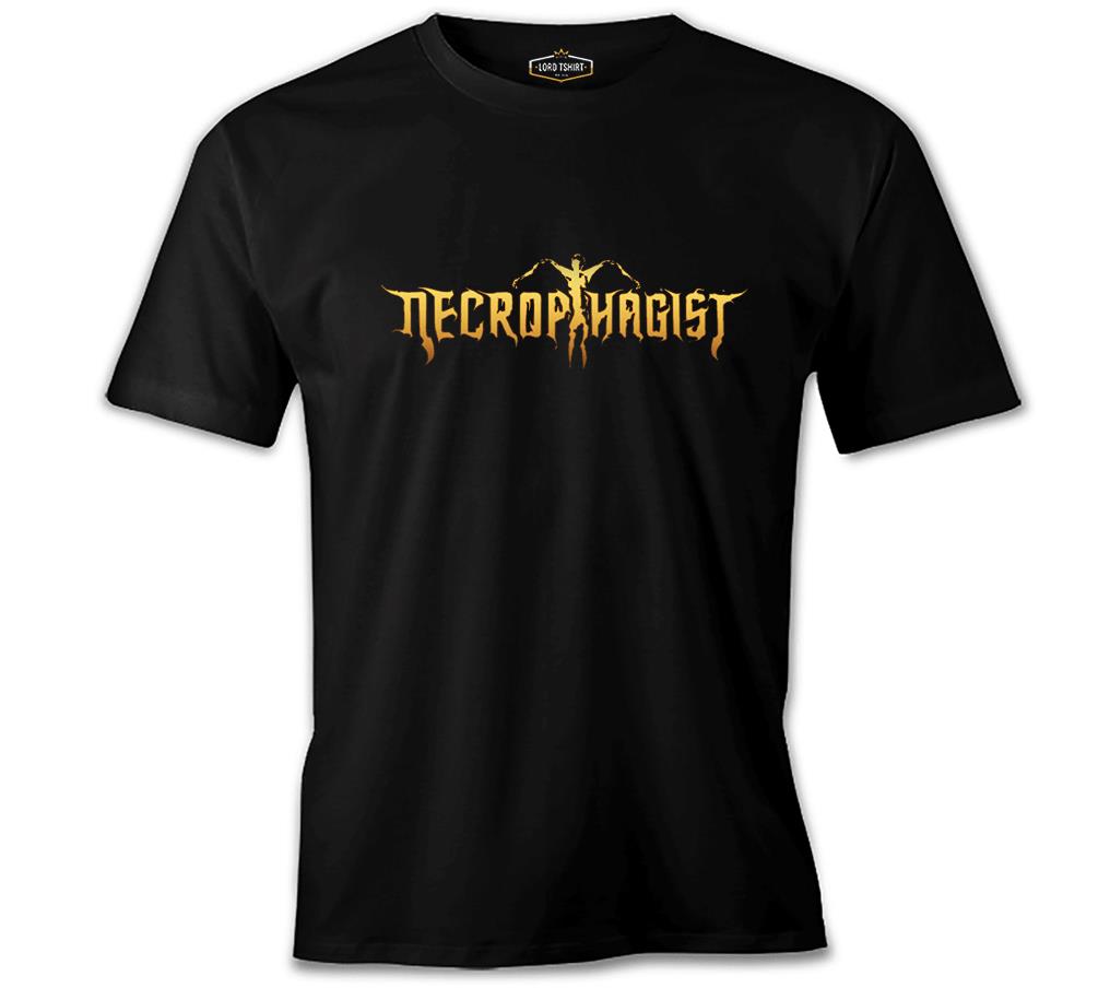 Necrophagist - Logo Siyah Erkek Tshirt