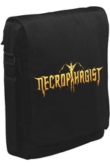 Necrophagist - Logo Unisex Siyah Postacı Çanta