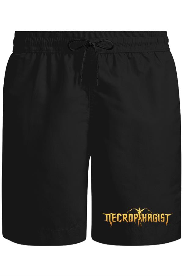 Necrophagist - Logo Unisex Siyah Şort