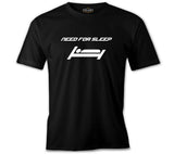 Need for Sleep Black Men's Tshirt