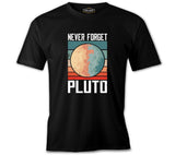 Never Forget Pluto Black Men's Tshirt