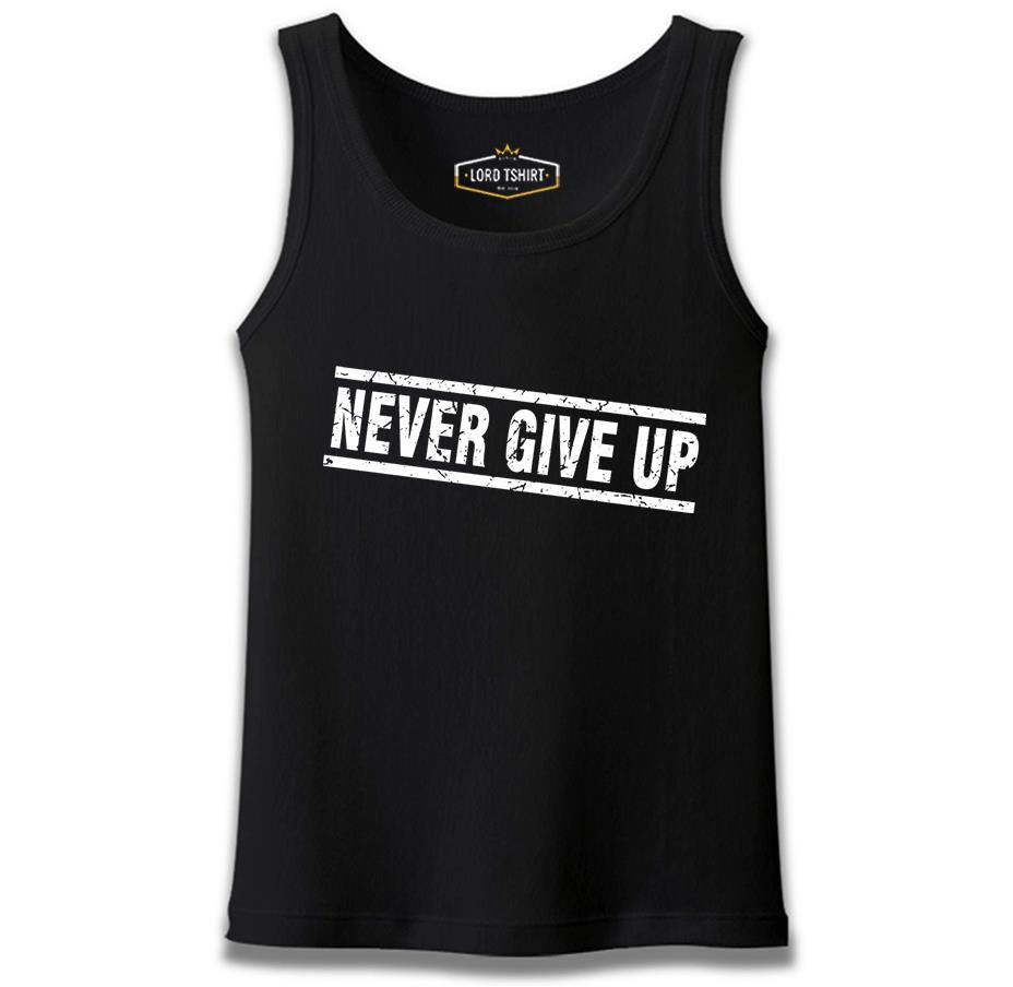 Never Give Up Black Male Athlete