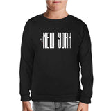 New York City - Freedom Black Kids Sweatshirt