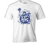 New York - Statue of Liberty White Men's Tshirt 