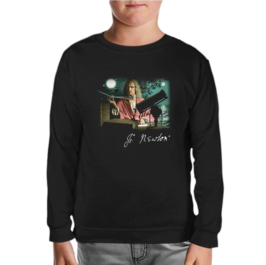 Newton Black Kids Sweatshirt