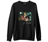 Newton  Siyah Erkek Kalın Sweatshirt